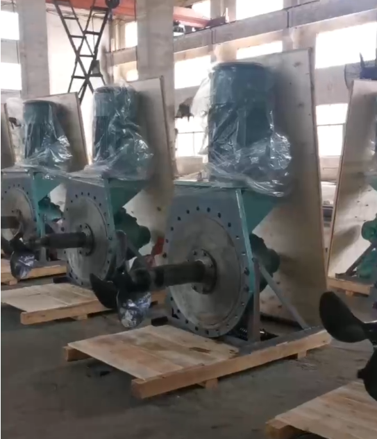 Misturador de entrada lateral de petróleo e gás, agitador da indústria de refino