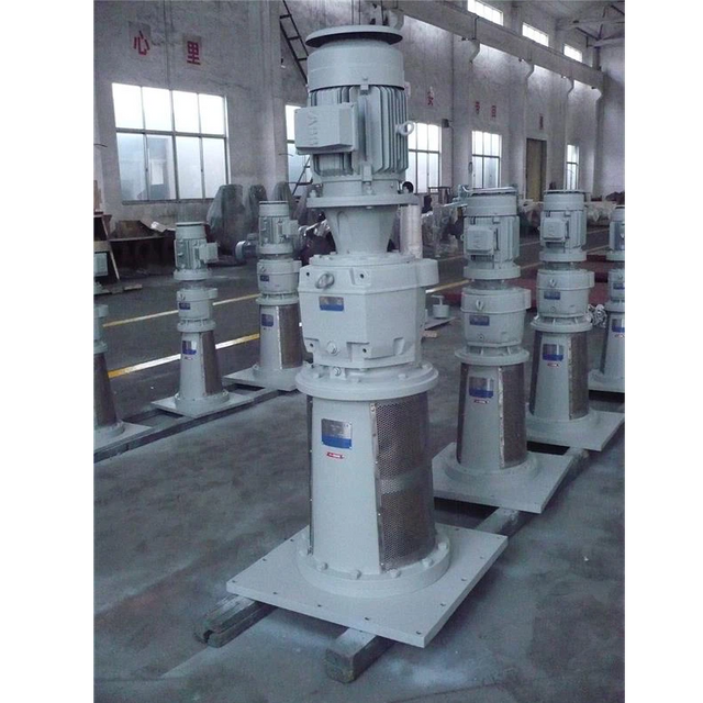 Tratamento de águas residuais do misturador de entrada superior com controle preciso