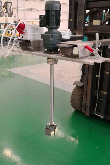 Misturador para agitador misturador miniatura de tanque IBC
